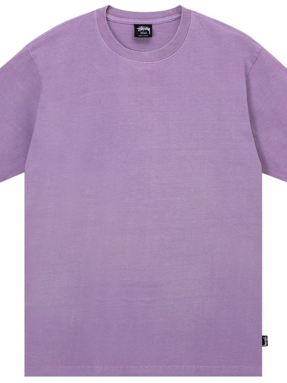 Stussy Heavyweight Pigment Dyed Crew Purple Size L NWT
